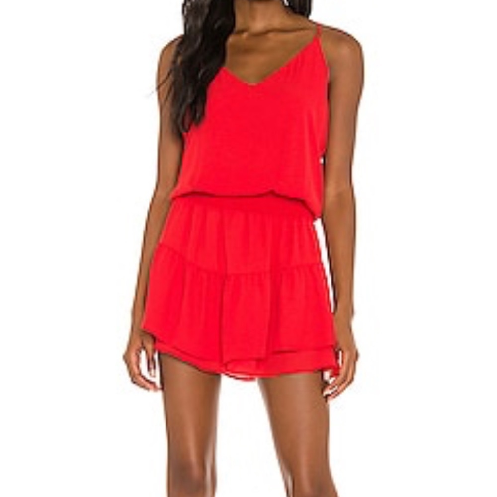 Krisa Red Sleeveless Dress❣️